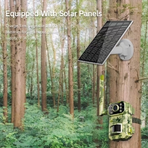 Wild Hunting Camera with 4G Network and Solar Panel